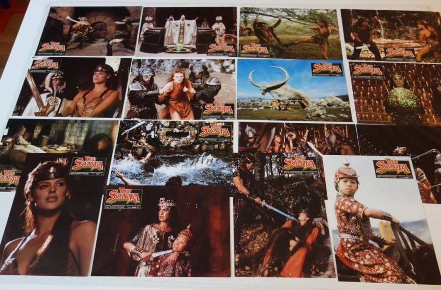 Red Sonja originaler deutscher Aushangfotosatz